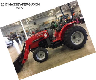 2017 MASSEY-FERGUSON 2705E