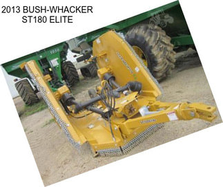 2013 BUSH-WHACKER ST180 ELITE