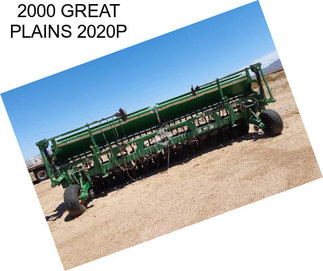 2000 GREAT PLAINS 2020P