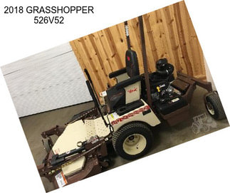 2018 GRASSHOPPER 526V52