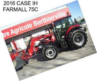 2016 CASE IH FARMALL 75C