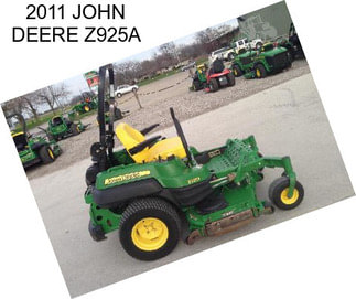 2011 JOHN DEERE Z925A