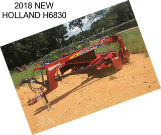 2018 NEW HOLLAND H6830