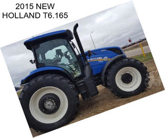 2015 NEW HOLLAND T6.165