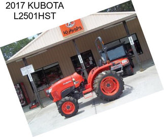 2017 KUBOTA L2501HST