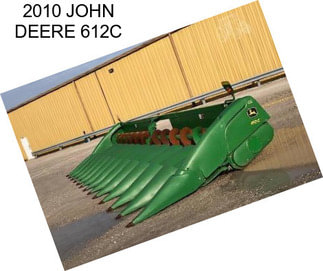 2010 JOHN DEERE 612C