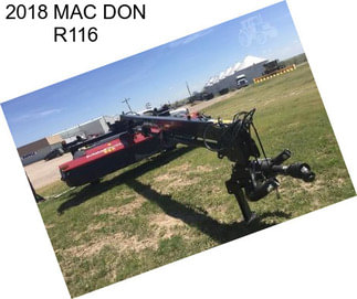 2018 MAC DON R116