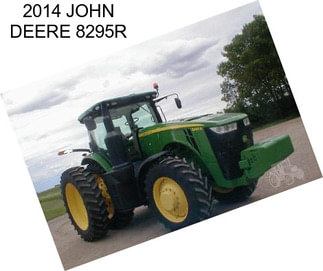 2014 JOHN DEERE 8295R