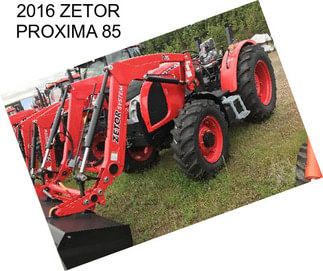 2016 ZETOR PROXIMA 85