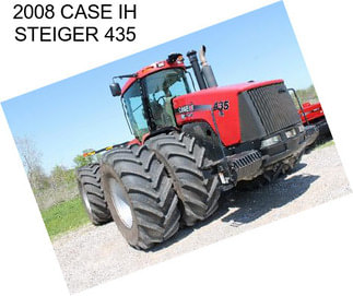 2008 CASE IH STEIGER 435