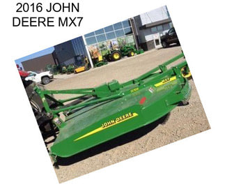 2016 JOHN DEERE MX7