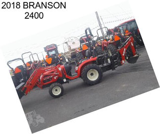 2018 BRANSON 2400