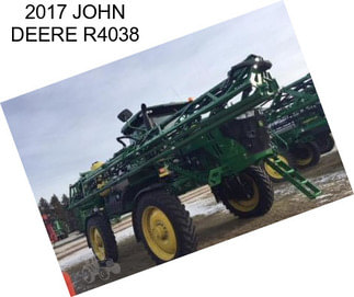 2017 JOHN DEERE R4038