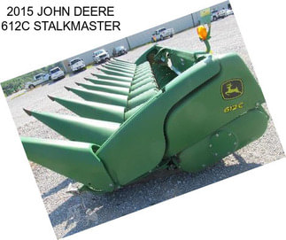 2015 JOHN DEERE 612C STALKMASTER