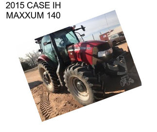 2015 CASE IH MAXXUM 140