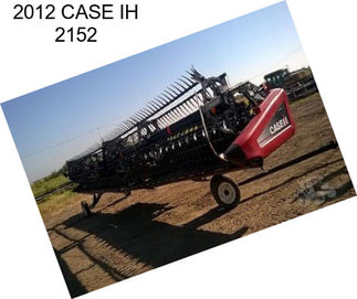 2012 CASE IH 2152