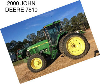 2000 JOHN DEERE 7810