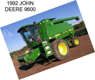 1992 JOHN DEERE 9600