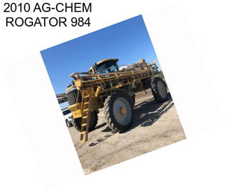 2010 AG-CHEM ROGATOR 984