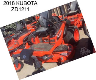 2018 KUBOTA ZD1211