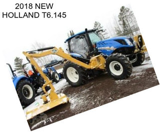 2018 NEW HOLLAND T6.145