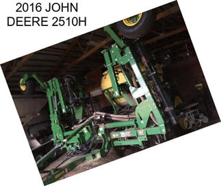 2016 JOHN DEERE 2510H