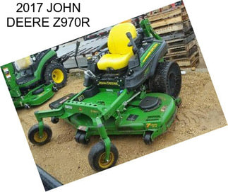 2017 JOHN DEERE Z970R