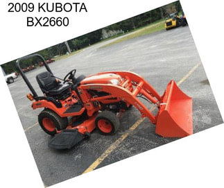 2009 KUBOTA BX2660