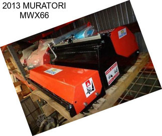 2013 MURATORI MWX66