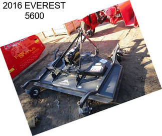 2016 EVEREST 5600