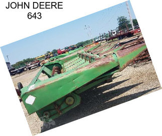 JOHN DEERE 643