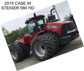 2015 CASE IH STEIGER 580 HD