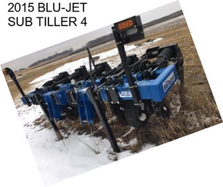 2015 BLU-JET SUB TILLER 4