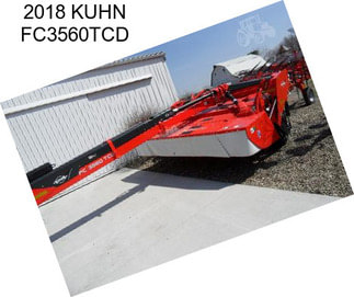 2018 KUHN FC3560TCD