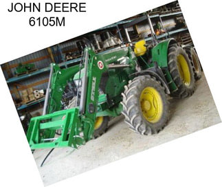 JOHN DEERE 6105M