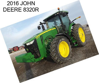 2016 JOHN DEERE 8320R