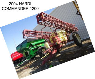 2004 HARDI COMMANDER 1200