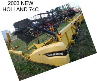 2003 NEW HOLLAND 74C