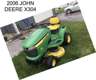 2006 JOHN DEERE X304