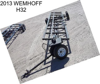 2013 WEMHOFF H32