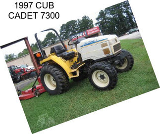 1997 CUB CADET 7300