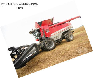 2013 MASSEY-FERGUSON 9560