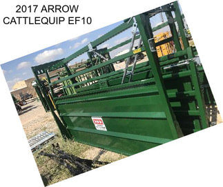 2017 ARROW CATTLEQUIP EF10