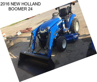 2016 NEW HOLLAND BOOMER 24