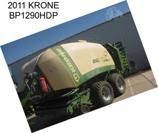 2011 KRONE BP1290HDP