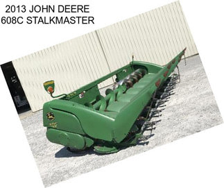 2013 JOHN DEERE 608C STALKMASTER