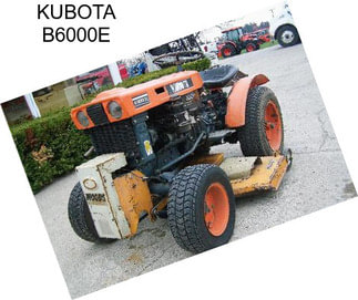 KUBOTA B6000E