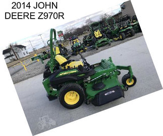 2014 JOHN DEERE Z970R