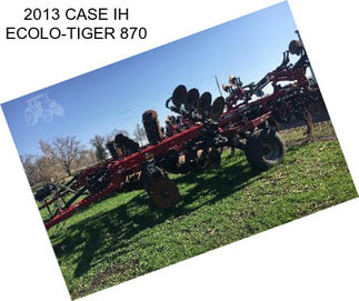 2013 CASE IH ECOLO-TIGER 870