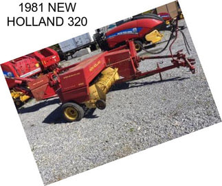 1981 NEW HOLLAND 320